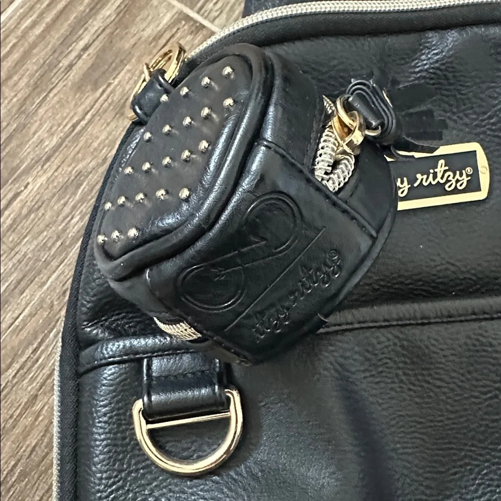 Itzy Ritzy Black Boss Backpack - Picture 2 of 6